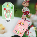 Party Supplies Easter Paper Tag Hang Tags Easter Eggs Labels Gift Wrapping