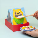 Hungry Bear Feeding Table Game Pretend Play Chopsticks Spoons Training Toys