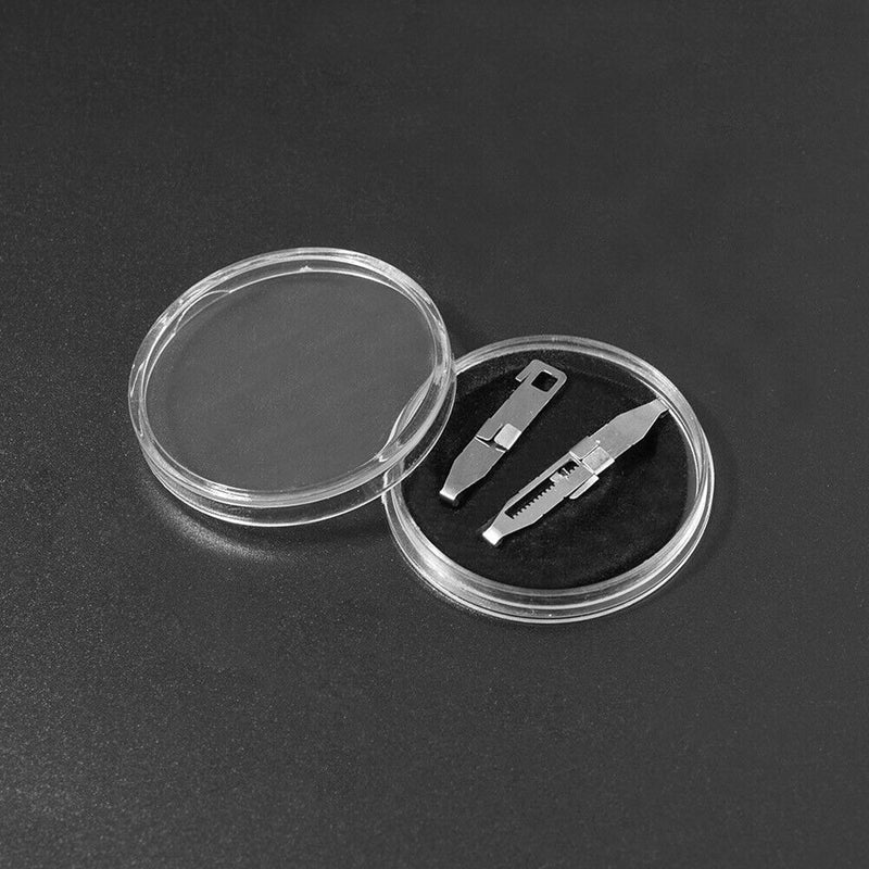 1 Pair Stainless Steel Ingrown Toe Nail Fixer Embed Toenail Correction Lifter