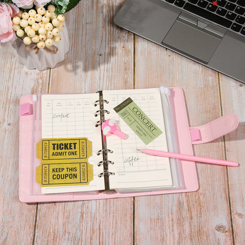 With Cash Envelopes Cash Organizer Book Budget Binder Notebook Budget Book