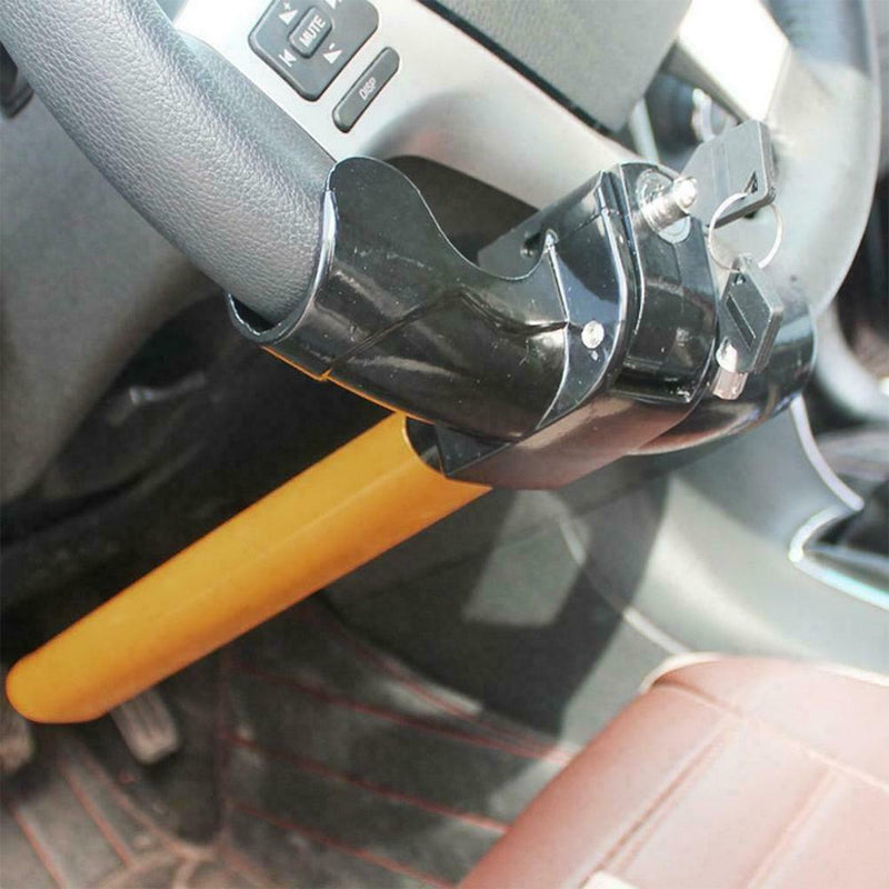 Anti-Theft Car Steering Wheel Lock T Shape High Security For Car Lock S4Y5