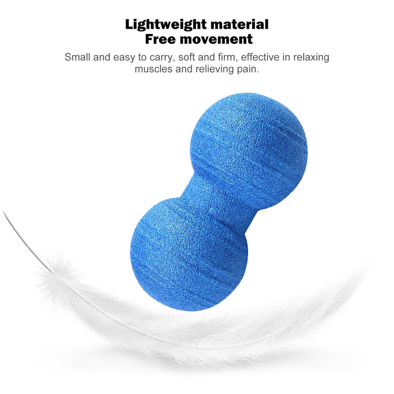 Peanut Ball Roller Double Lacrosse Massage Ball for Myofascial Release Therapy