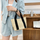 Straw Handbag Women Summer Beach Holiday Female Travel Shopper Underarm Bags