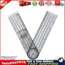 Multi-Ruler 360 Degree Goniometer Angle Medical Spinal Ruler Protractor Newly