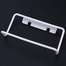 Towel Rack Hanging Holder Kitchen Cabinet Bathroom Towel Rack(White) Newly