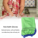 Polyester Bath Scrub Glove Exfoliating Body Scrub Facial Tan Massage Mitt Towel