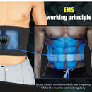 Electronics Abdominal Muscle Stimulator Trainer EMS Massage Fitness Equipment