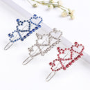 Alloy Rhinestone Shiny Dog Hairpin Pet Supplies Cat Hair Grooming Hair Clip