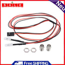 2pcs 5mm White LED Lights Lamp for 1/12 1/18 1/10 1/8 Axial Scx10 RC Cars Parts
