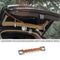 5-ring Camping Hanging Rope Tent Cup Lamp Hanger Clothes Line Strap (Khaki)