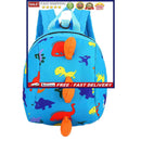 Toddler Kids Dinosaur Backpack Anti-lost Outdoor Camping Bag with Reins for