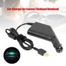 Laptop Car Charger 90W 20V 4.5A Power Adapter for Lenovo Thinkpad Notebook Newly