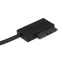 Notebook 7+6Pin Slimline SATA to USB2.0 Converter Adapter Easy Drive Cable