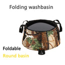 Foldable Wash Basin Foot Washbasin Outdoor Camping Travel Fishing Water Bucke