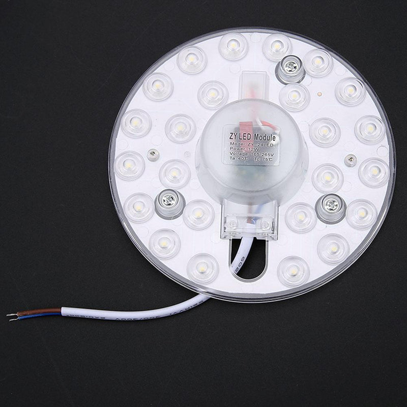 5pcs 12W White Magnet LED Ceiling Panel Bulb Replace Module