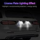 10pcs T10 3030 3SMD LED Wedge Car Clearance Light Bulbs (White LED+Black)