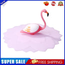 Cherry Silicone Cup Cover Cartoon  Heat-resistant Leakproof Reuse Lid (D)