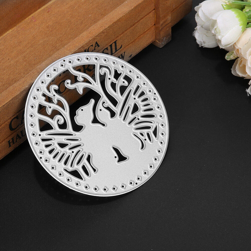 1pc Circle Frame Lover Embossing Metal Cutting Dies Stencils For Album-149916