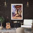 Painting By Numbers DIY House Hand Painted Canvas Oil Art Picture Craft Gift Kit