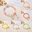 Jewelry Cuff Bangles Small Daisy Bracelet Shiny Bracelets Crystal Bracelet