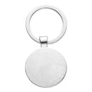 National Flag Keychain Key Ring Glass Keyring Football Fans Gift(Iceland) Newly