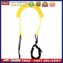 10 Feet Coiled SUP Leash Stand Up Paddle Board Surfboard Leash (Yellow)