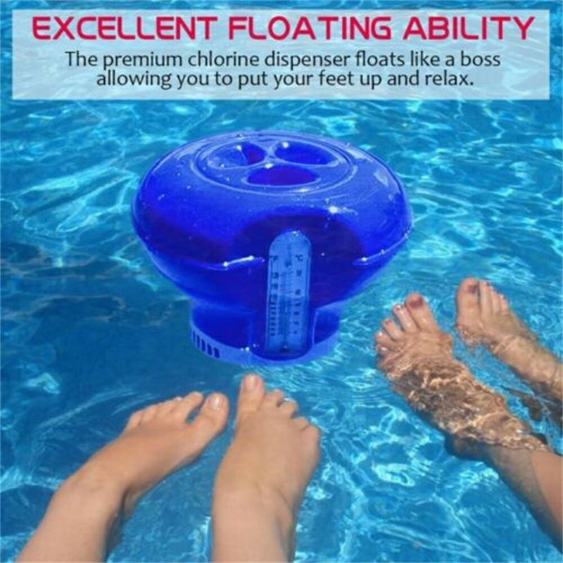 Dispenser Swimming Pool Cleaning Tool Floating Chlorine Dispenser Swim Floater
