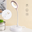 Portable Flexi Ring Lamp USB Study Reading LED Light Eye Protection (Pink) Newly