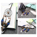 Feather Wind Chimes Dream Catcher Car Pendant Hanging Adornment Handmade Gi