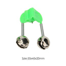 5pcs Fishing Bells Sea Carp Pike Night Fishing Rod Bite Alarm Tip Twin Bell