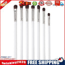 7pcs Soft Hair Wood Handle Eyeshadow Brush Cosmetics Makeup Brushes Set (E)