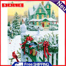 DIY Full Square Drill Snow Scenery 5D Diamond Painting Cross Stitch Mosaic Kits