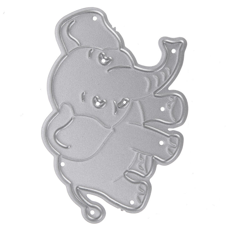 Elephant Models Stencil Punch Molds DIY Album Scrapbook Card DIY Decoration