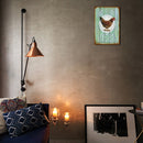 Chicken Tin Plate Retro Metal Sign Home Decor Wall Cafe Iron Painting Crafts