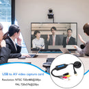 Portable USB Audio Video Capture Card Adapter to DVD Video Capture Converter