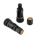 4pcs Car Tubeless Tyre Valve Stems Aluminum Tire Air Valve Stems (Black) Newly