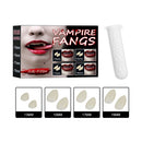 ABS Vampires Fangs Harmless Portable Scarecrow Fangs for Halloween Party Su