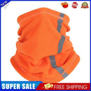 Outdoor Winter Warm Fleece Neck Scarf Reflective Skiing Neck Cover (Orange)