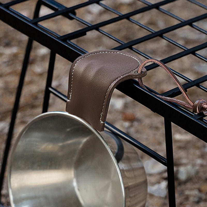 Anti-Scald Frying Pan Handle Grip Protective Cover Cast Iron Wok Handle Sleeve