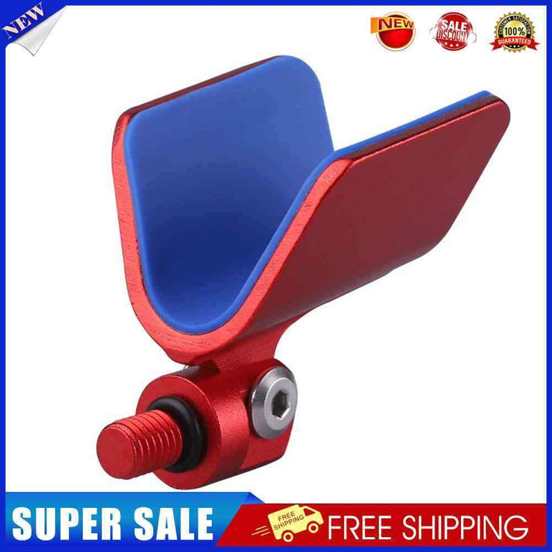 Automatic Rebound Fishing Pole Holder Rod Stand Support Head Tackle (Red)