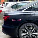 2pcs Eyes Rearview Mirror Stickers Auto Motorcycle DIY Self-adhesive Car Decals