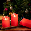 Flameless Electronic Candle Light Auto Swing Everlasting Light Safety Home Decor