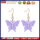 1 Pair Ears Accessories Cute Butterfly Earrings Fresh Eardrops Dangling Earrings