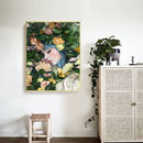 DIY Hand Painted Paint By Numbers Oil Canvas Pictures Beauty in Flowers Kit
