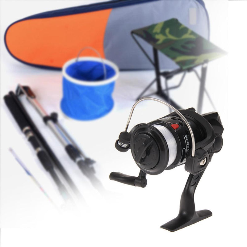 4 Aluminum Body Spinning Reel 3BB G-Ratio 5.2:1Fishing Reels with Line