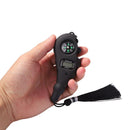 2026P Tassel Meditation Rosary Beads Tally Counter with Compass (Black)