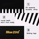 Curly Hair Salon Styling Tool Wide Tooth Comb Men's Hair Comb Hair Fork Brush