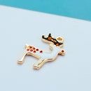 Jewelry Bracelet Pendant Xmas Tree Hanging Christmas Charms Set DIY Craft