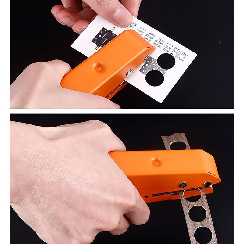 Punch Credit Photo Paper Tool Edge Banding Punching Pliers Round Punch Pliers
