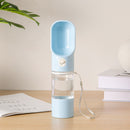 Portable Pet Dog Water Bottle Travel Outdoor Walking Drinking Cups (Blue)